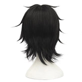 Anime One Piece Portgas·D· Ace Black Wig Cosplay Accessories Halloween Carnival Props